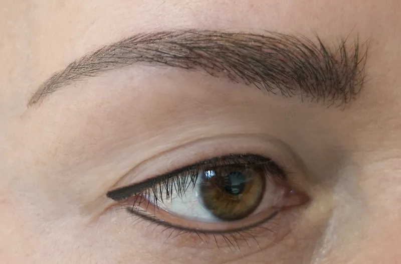 Ergebnis Permanent Make-Up Lidstrich