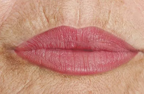 Permanent Make-Up Lippen, Ergebnis 2